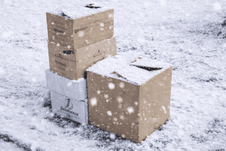 Website papier sneeuw aangepast formaat