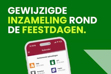 Gewijzigde inzamelingsite